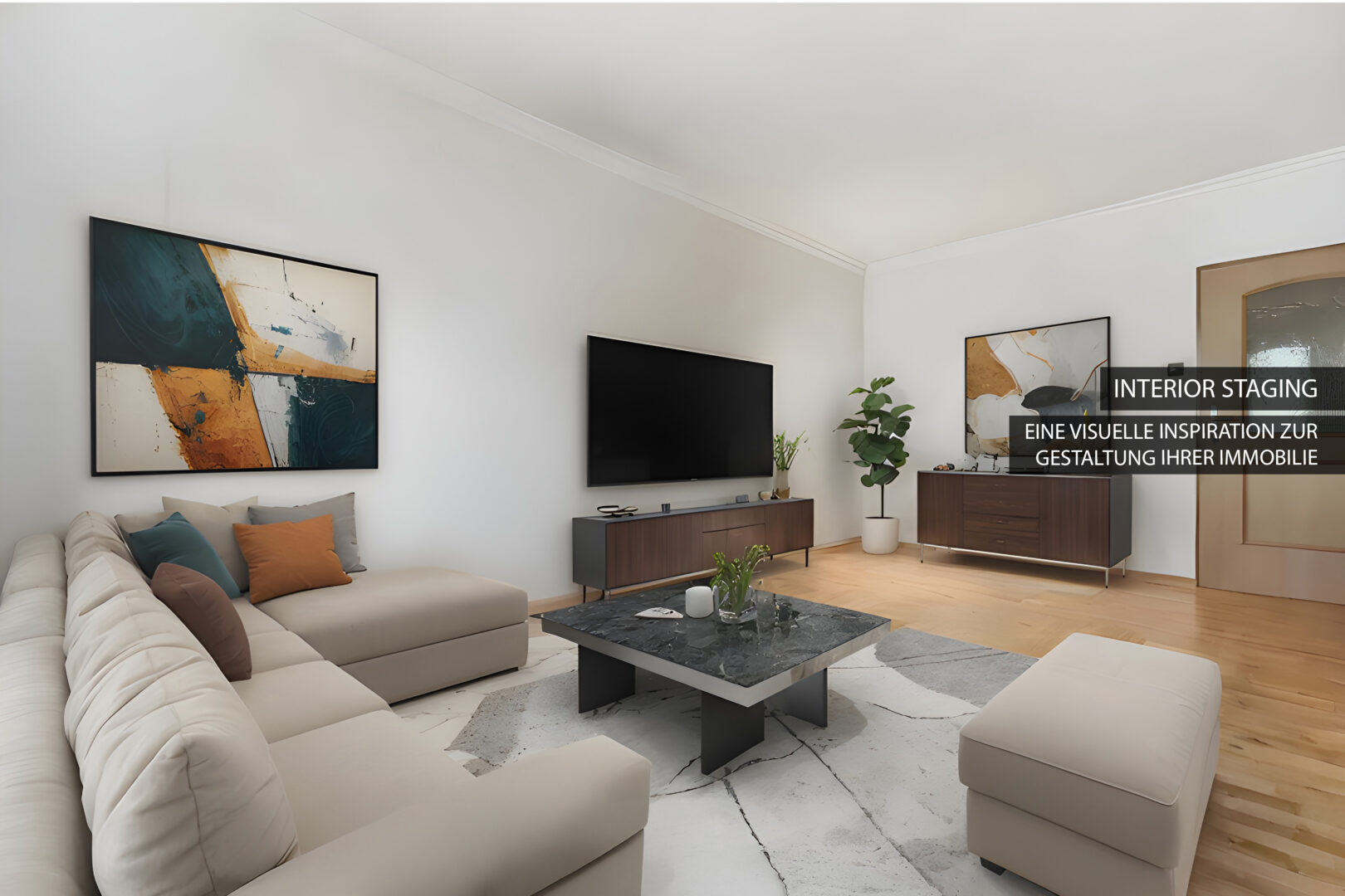 Staging Wohnzimmer