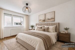 Schlafzimmer Staging-Aigen